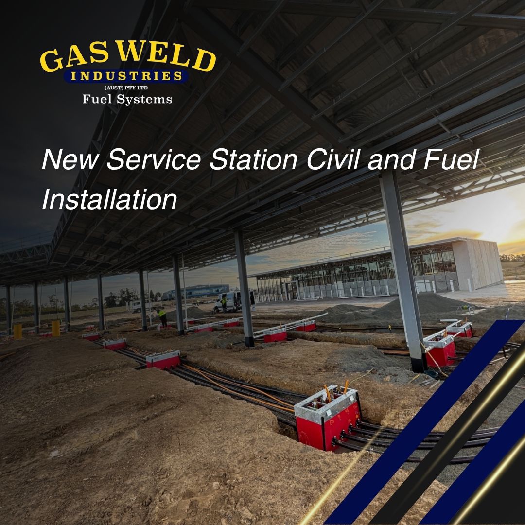 New Service Station Civil and Fuel Installation